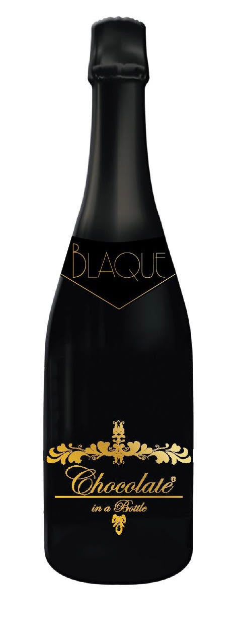 Bottle of Blaque Chocolate in a Bottle